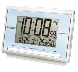 SEIKO[セイコー]　セイコークロック　SQ698L 電波目覚まし時計　　正規品