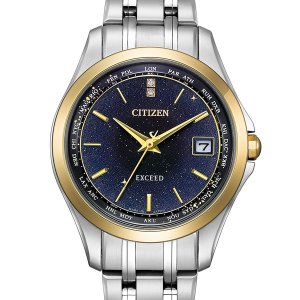 画像2: CITIZEN[シチズン]  EXCEED[エクシード] EC1127-68L エコドライブ 電波時計 ダイレクトフライト  七夕モチーフ「天の川」 限定  腕時計   ペアモデル 第3弾   限定モデル：400本　レディスモデル   正規品