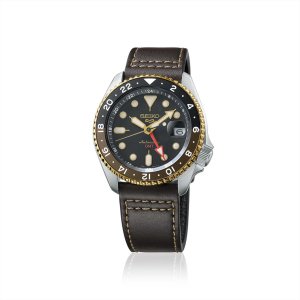 画像2: SEIKO[セイコー] 5 SPORTS [5スポーツ] SKX series　SBSC020　メカニカルGMT　 レザーバンド　メンズモデル　正規品