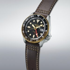 画像3: SEIKO[セイコー] 5 SPORTS [5スポーツ] SKX series　SBSC020　メカニカルGMT　 レザーバンド　メンズモデル　正規品