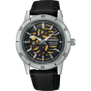 画像1: SEIKO[セイコー]　PRESAGE[プレザージュ] Style60's　SARY257　メカニカル 　レザーバンド　メンズモデル　正規品