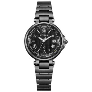 画像1: CITIZEN[シチズン]XC[クロスシー]basic collection　 EC1016-51E　オールブラックカラーの限定モデル1,000本  エコドライブ電波時計  正規品