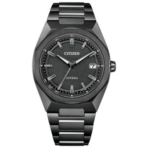 画像1: CITIZEN[シチズン] ATTESA [アテッサ] CB3045-61E　ACT Line　光発電エコ・ドライブ電波時計 ダイレクトフライト　ブラックチタンシリーズ　メンズモデル　正規品