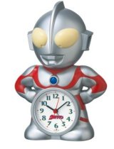 画像: SEIKO[ セイコー] クロック　JF336A　キャラクター ウルトラマン おしゃべりアラーム　正規品