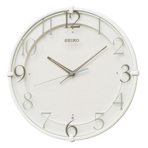 画像1: SEIKO[セイコー]　セイコークロック　KX215W　掛時計　スタンダード  電波クロック　正規品 (1)