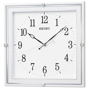 画像1: SEIKO[セイコー]　セイコークロック KX232W 　掛時計　スタンダード 電波クロック　正規品 (1)