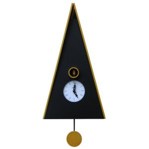 画像: pirondini『ピロンディーニ』cuckoo clock collection　102-blackpainted-yellowroof　正規品