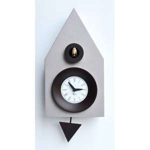 画像: pirondini『ピロンディーニ』cuckoo clock collection　114_alluminio argentato　正規品