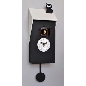 画像: pirondini『ピロンディーニ』cuckoo clock collection　106-C-black-whiteroof　正規品