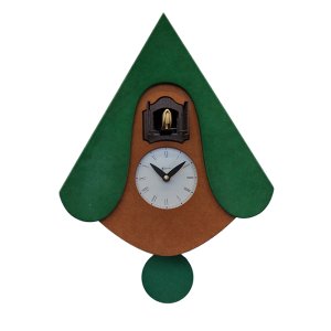 画像: pirondini『ピロンディーニ』cuckoo clock collection　105-D-Green　正規品