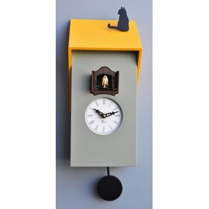 画像: pirondini『ピロンディーニ』cuckoo clock collection　106_cementgrey-yellowroof　正規品