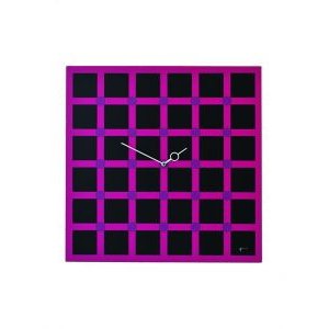 画像: pirondini『ピロンディーニ』wall clock collection　052OpticalN2_blackfuchsia　正規品