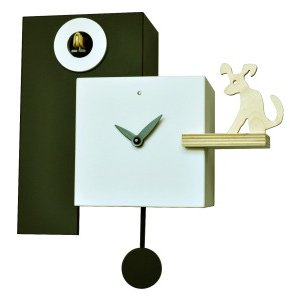 画像: pirondini『ピロンディーニ』cuckoo clock collection　809-nero-bianco　正規品