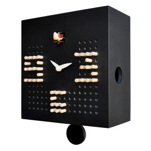 画像: pirondini『ピロンディーニ』cuckoo clock collection　822_Black  正規品