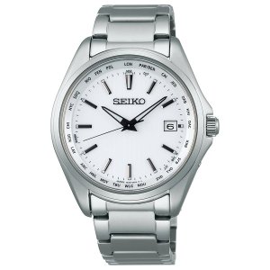 画像1: SEIKO[ セイコー] SEIKO SELECTION[セイコー セレクション] SBTM287 ソーラー電波時計　ワールドタイム 　メンズ 　正規品 (1)