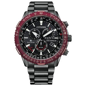 画像: CITIZEN[シチズン]PROMASTER[プロマスター]　SKYシリーズ　CB5009-55E　エコ・ドライブ電波時計（ワールドタイム機能） メンズモデル  正規品