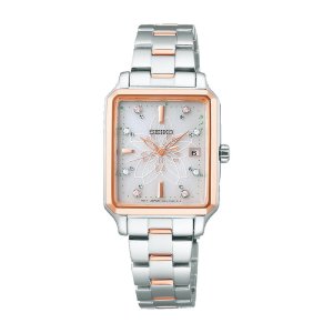 画像1: SEIKO[ セイコー]　SEIKO SELECTION[セイコー セレクション]レディス ソーラー電波　SWFH136　2024 SAKURA Blooming Limited Edition 　国内限定500本 　レディースモデル　正規品 (1)