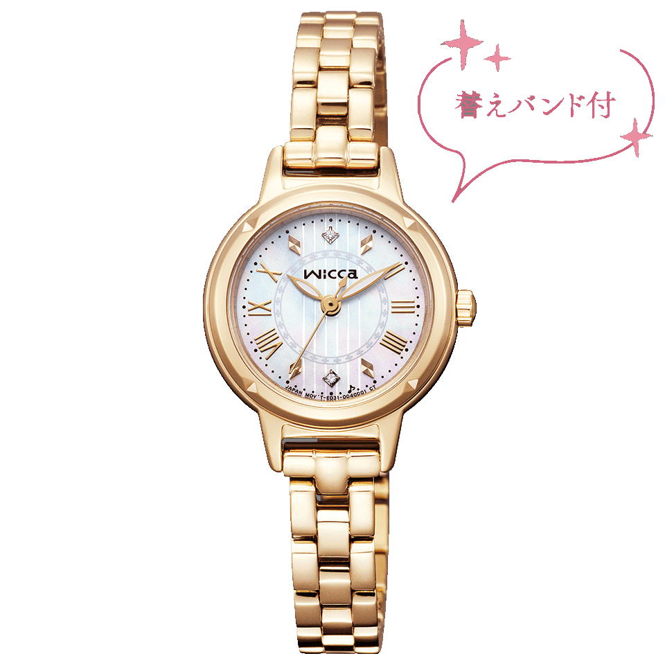 購入者 CITIZEN シチズン wicca ウィッカ 腕時計 KP3-619-12 ウォッチ